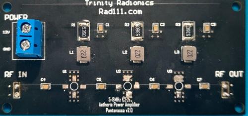 The Pantanassa radionics  amplifier Board